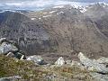Tiny Corrour bothy in valley (Small)